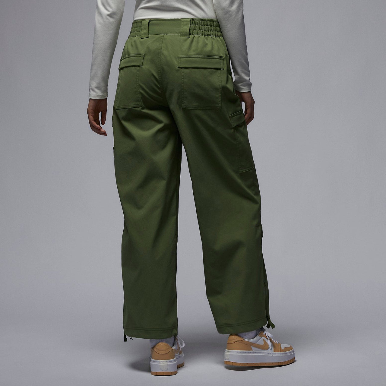 (WMNS) Air Jordan Women Heavy Weight Chicago Pants Asia Sizing 'Olive' FD7216-340