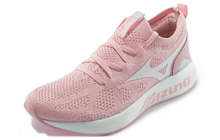 (WMNS) Mizuno PI Knit Pink/White D1GH202460