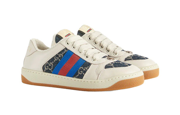 (PS) Gucci Screener GG Sneaker 'White Blue' 626620-22V40-4663