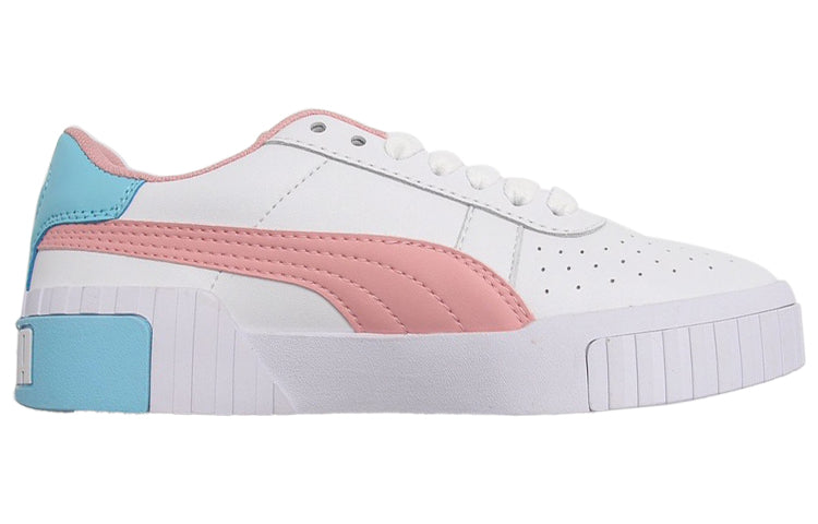 (GS) PUMA Cali Skate shoes 'White Pink' 373038-02