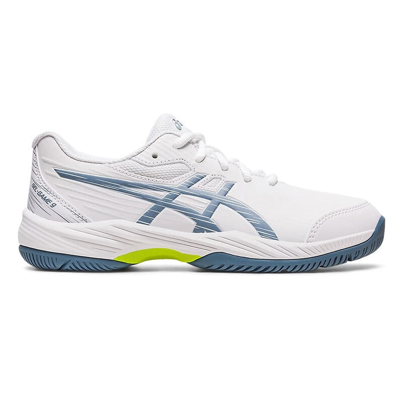 (GS) ASICS Gel Game 9 'White Steel Blue' 1044A052-101
