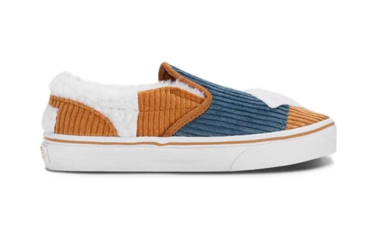 (PS) Vans Cozy Cord Classic Slip-On Patchwork 'Multicolor' VN0005VR448