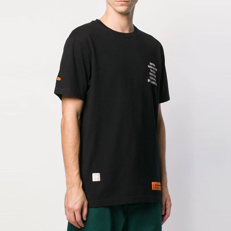 HERON PRESTON Metal Worker T-shirt 'Black' HMAA001S196320261088