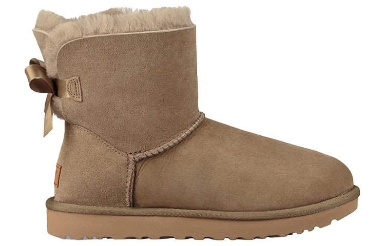 (WMNS) UGG Mini Bailey Bow II Boot Snow boots Light Brown 1016501-ALP