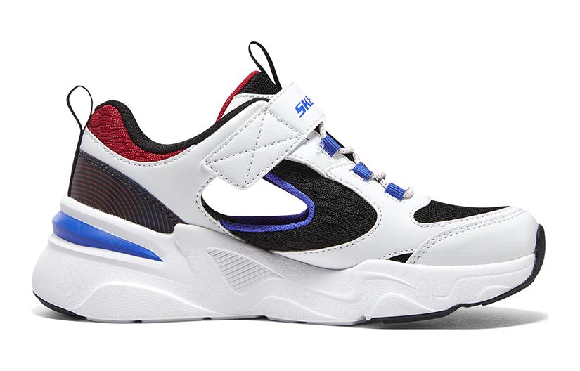 (GS) Skechers Bobs Bamina 'White Blue Red' 405257L-WBMT