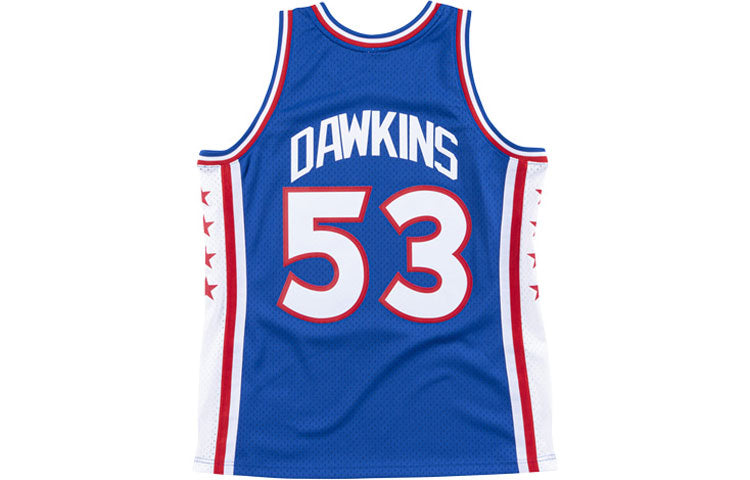 Mitchell & Ness NBA Darryl Dawkins Philadelphia 76ers 1976/77 Swingman Jersey #53 SMJYLG19017-P76ROYA76DDW