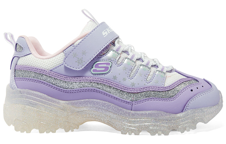 (GS) Skechers D'lites Electric Coloring 'Purple' 319042L-PRMT