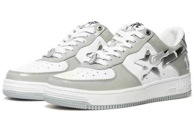 A BATHING APE Bape Sta 'White Silver Grey' M91003H-GW