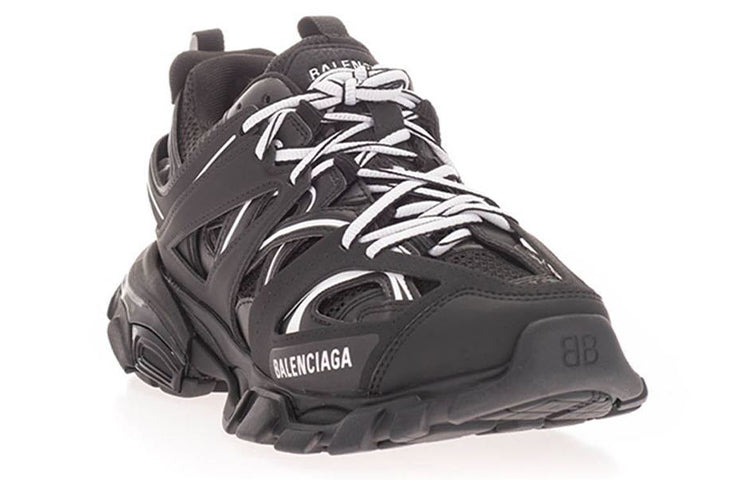 (WMNS) Balenciaga Track Sneaker 'Black White' 542436W3AC11090