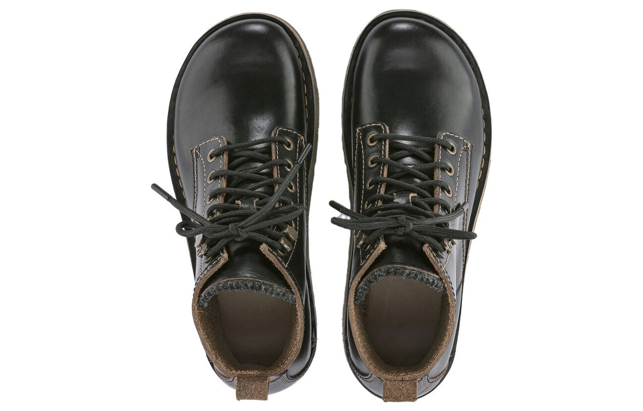 (WMNS) Birkenstock Birmingham Lace Women Natural Leather Oiled Narrow Fit 'Black' 1023695