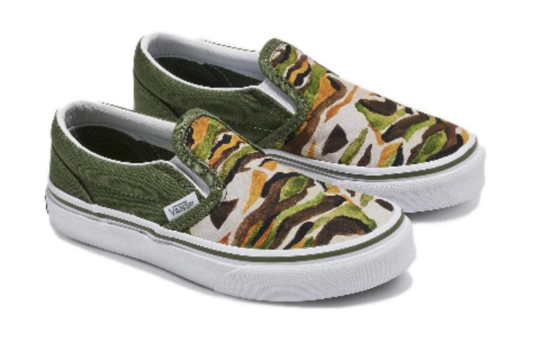 (PS) Vans Classic Slip-On 'Camo Green' VN0A5KXMBGK
