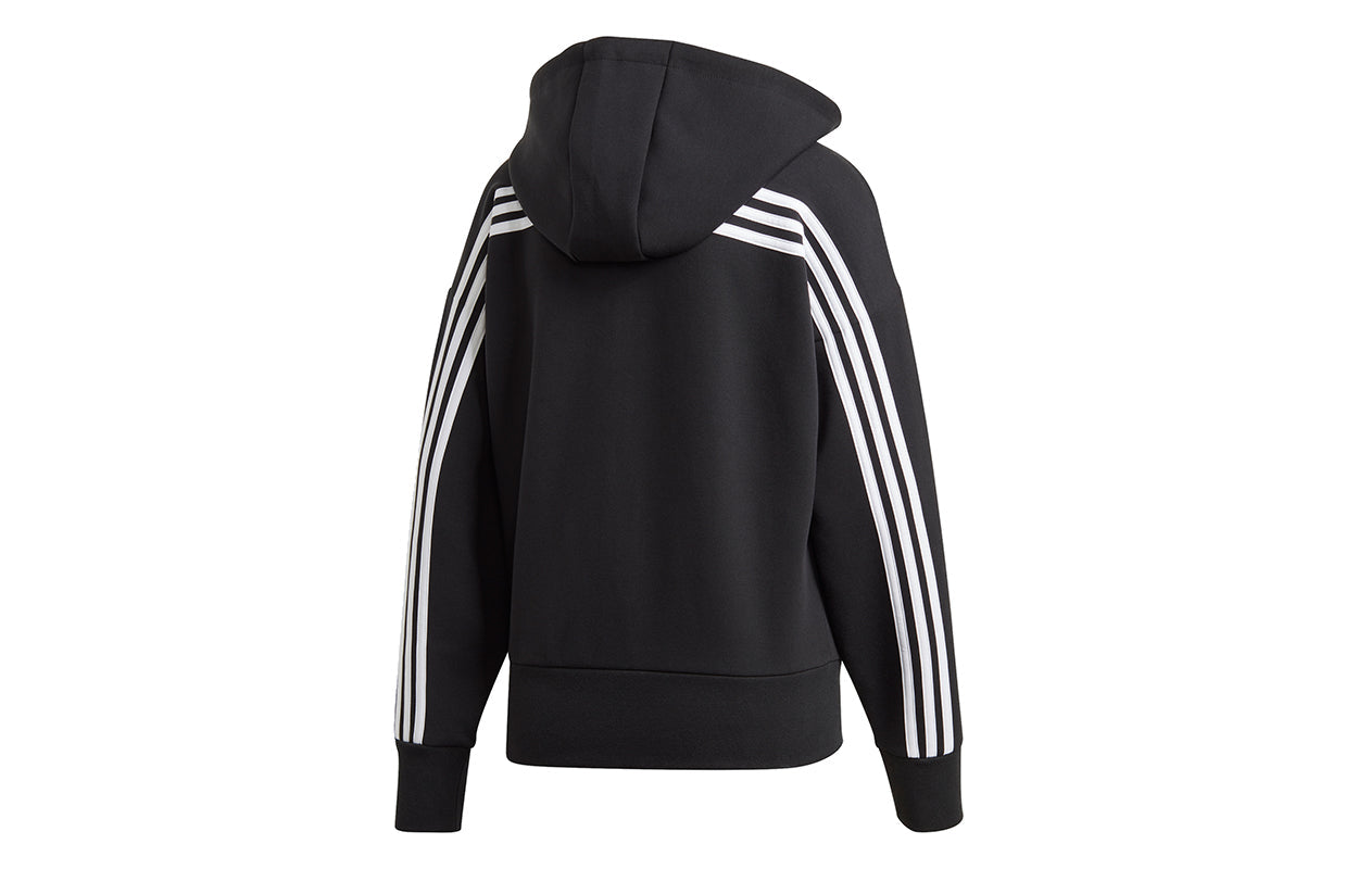 (WMNS) adidas 3S DK FZ S HD Jacket Black FR5113