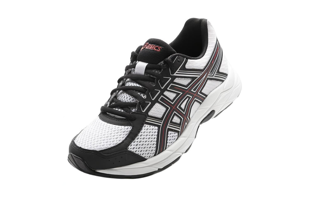 (GS) ASICS Gel-Contend 4 'White Black' 1014A322-100