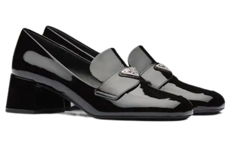 (WMNS) PRADA Patent Leather Loafers 'Black' 1D763M_069_F0002_F_045