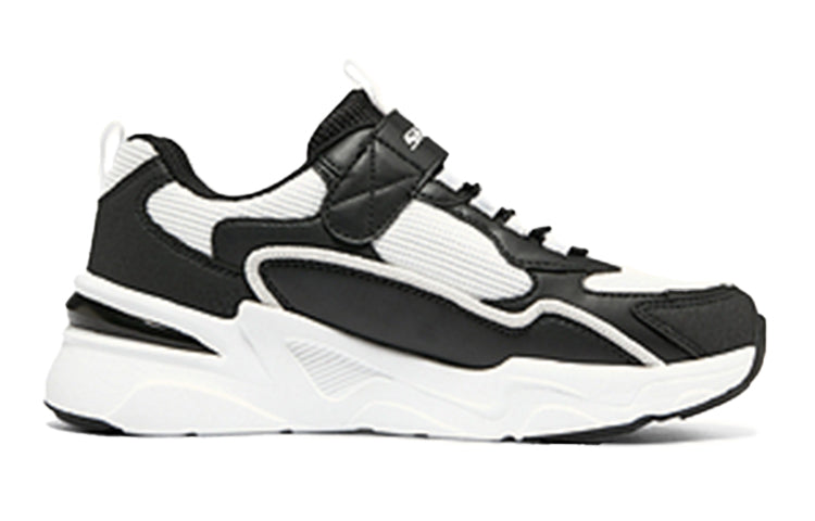 (GS) Skechers Bob's Bamina 'Black White' 406118L-BKW