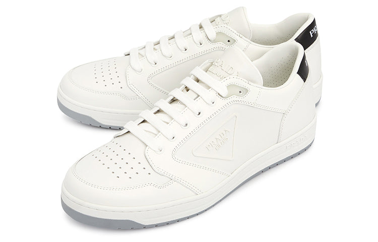 (WMNS) PRADA District Leather Sneakers 'White' 1E790M_3LJ6_F097W_F_030