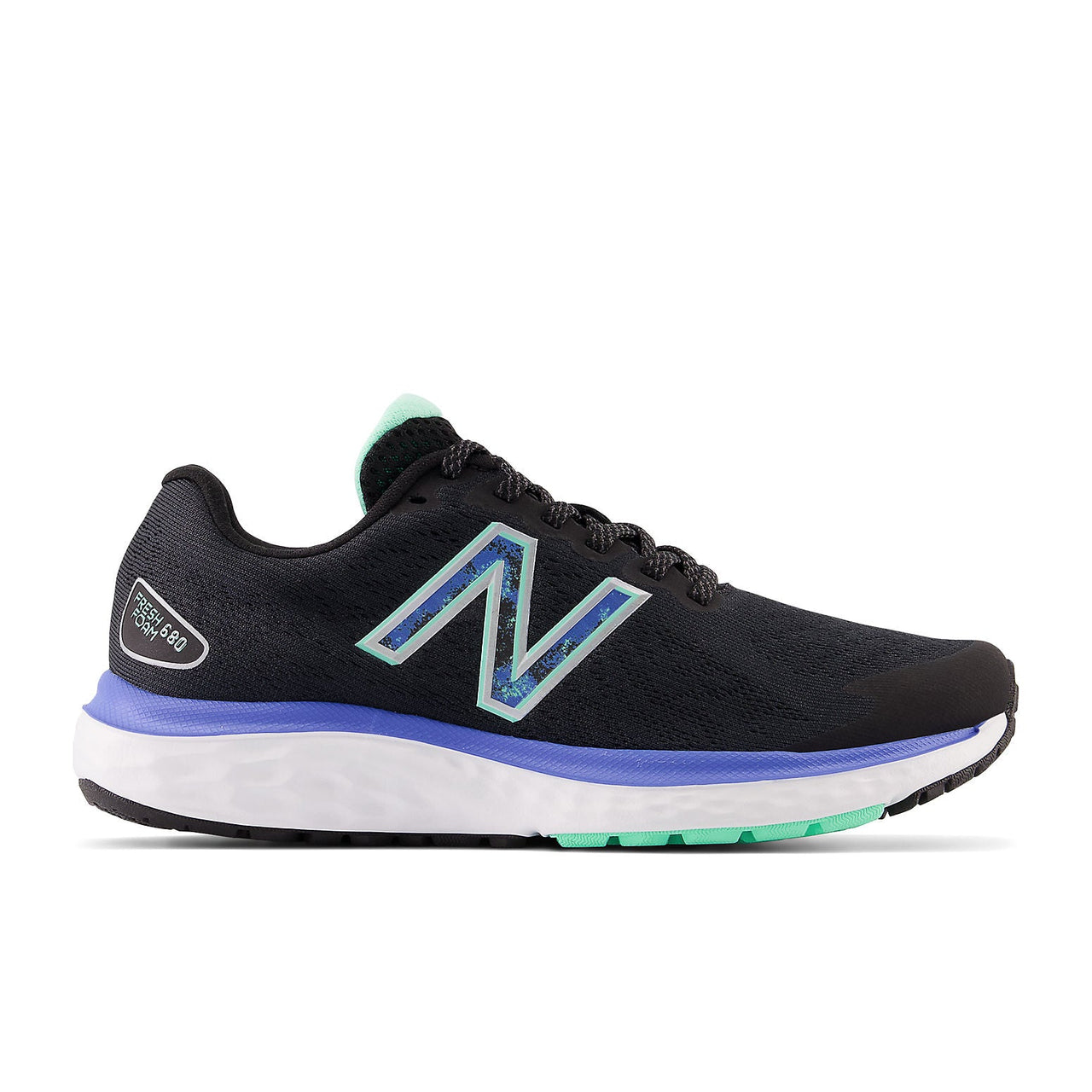 (WMNS) New Balance 680 v7 Fresh Foam 'Black' W680BR7