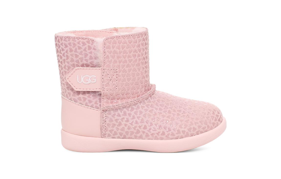 (TD) UGG Keelan Gel Hearts 'Pink' 1143656T-PINK