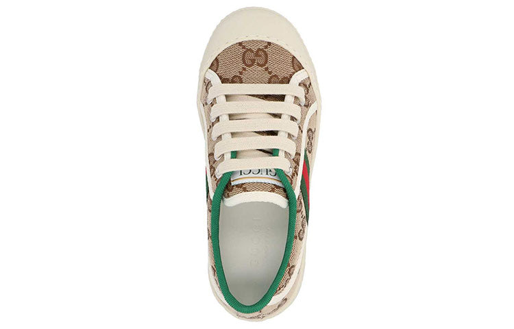 (PS) Gucci Gucci Tennis 1977 Sneaker 'Beige Ebony GG Denim' 647075-HVKF0-9760