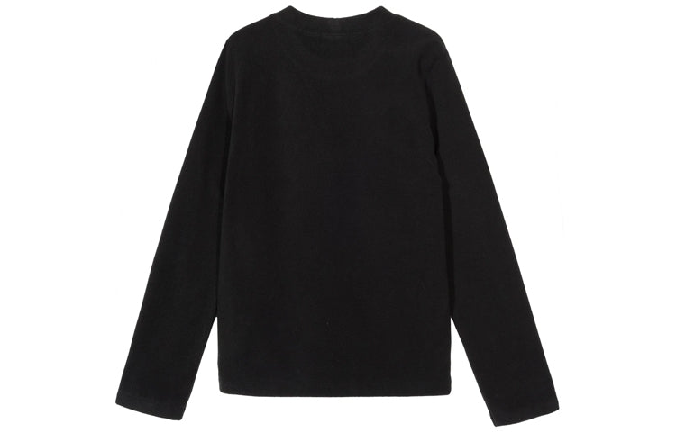 Stussy Terra Polar Fleece Classic logo Unisex Black 214513
