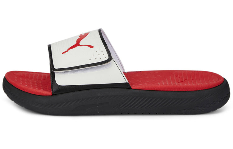 PUMA Softride Slide 'White Black Red' 382112-08