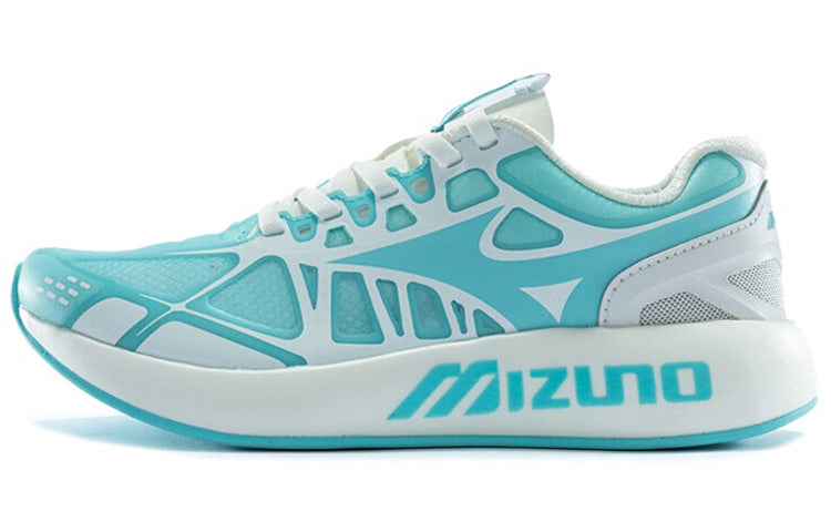 (WMNS) Mizuno PI Mono Sneakers Blue/White D1GH201205