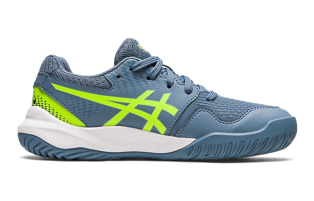 (GS) ASICS Gel Resolution 9 'Steel Blue Hazard Green' 1044A067-400