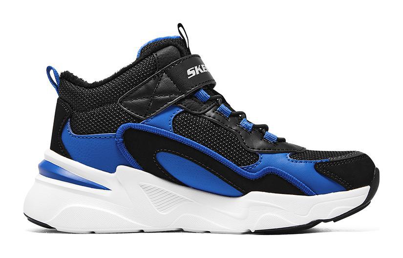 (GS) Skechers Bobs Bamina 'Blue Black' 405222L-BKRY