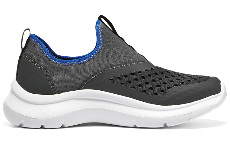 (GS) Skechers Comfy Slip On Shoes 'Grey Blue' 405260L-CCBL