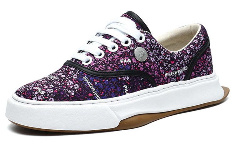 (WMNS) Fila Fusion Canvas Shoes 'Purple' F12W134347FPP