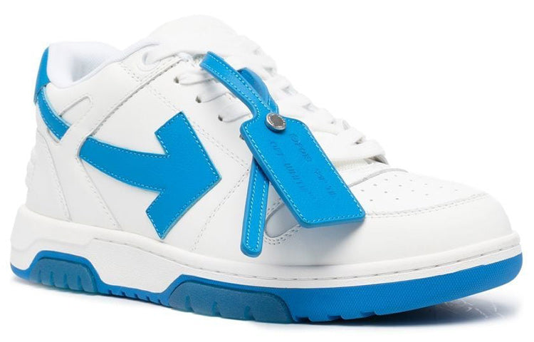 Off-White Out Of Office Low-Top Sneaker 'Blue White' OMIA189F22LEA0010145