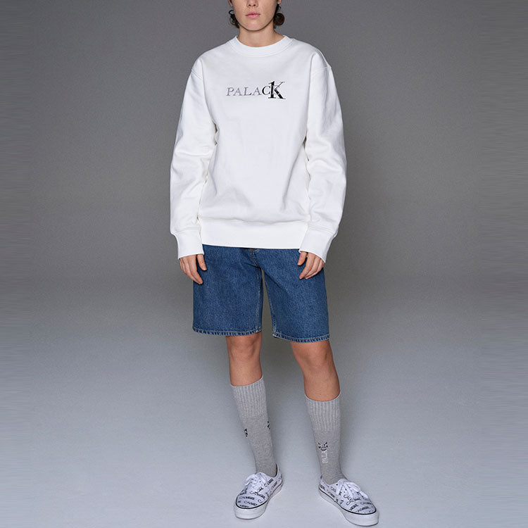 Palace X Calvin Klein Sweater 'White' 21663140-110
