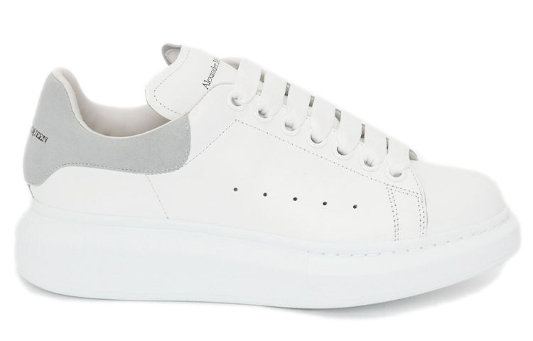 (WMNS) Alexander McQueen Oversized Sneaker 'White Dove Grey' 553770WHGP79410