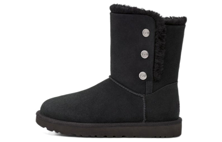 (WMNS) UGG Bailey Snaps 'Black' 1127151-BLK