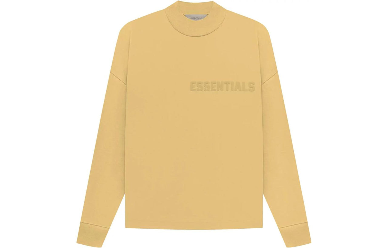 Fear of God Essentials SS23 Long Sleeve Logo Tee 'Light Tuscan' 125BT222012F