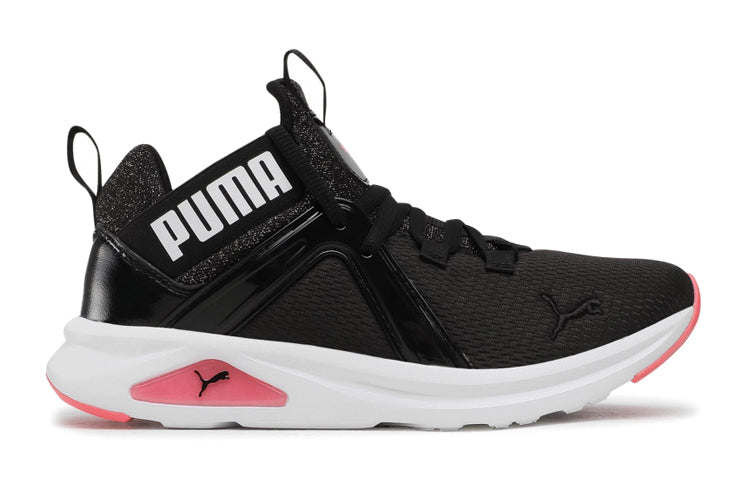 (GS) PUMA Enzo 2 Sparkle 'Black Sun Kissed Coral' 194573-01