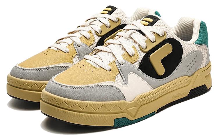 FILA FUSION Bank DX Skate Shoes 'Yellow Grey' T12M342206FGO