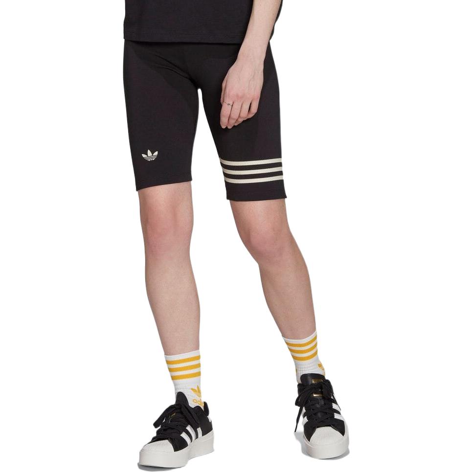 (WMNS) adidas Adicolor Neuclassics Bike Leggings 'Black' HM1744