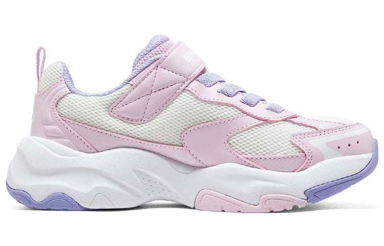 (GS) Skechers Casual Sport Shoes 'White Pink Purple' 319036L-LTPL