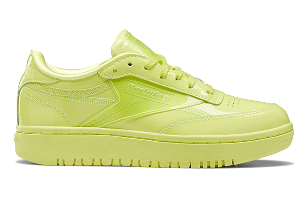 (WMNS) Reebok Cardi B x Coated Club C Double 'High Vis Green' H02568