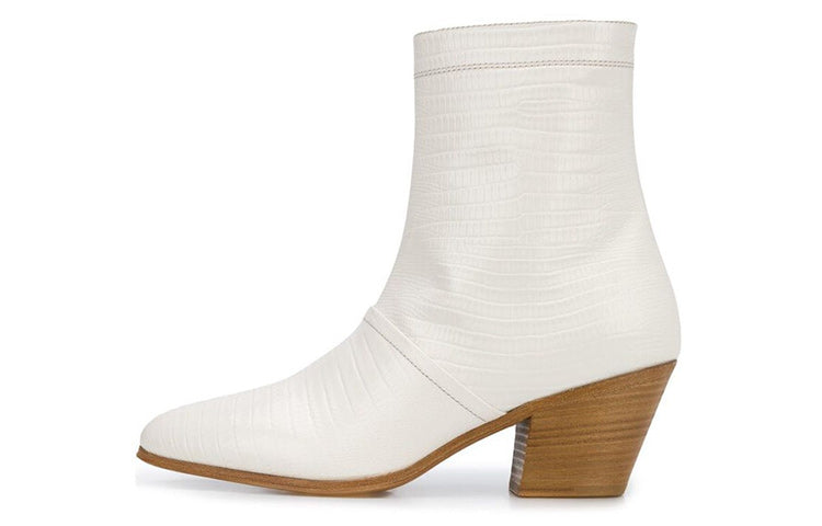 CELINE Ankle Boots Women's White