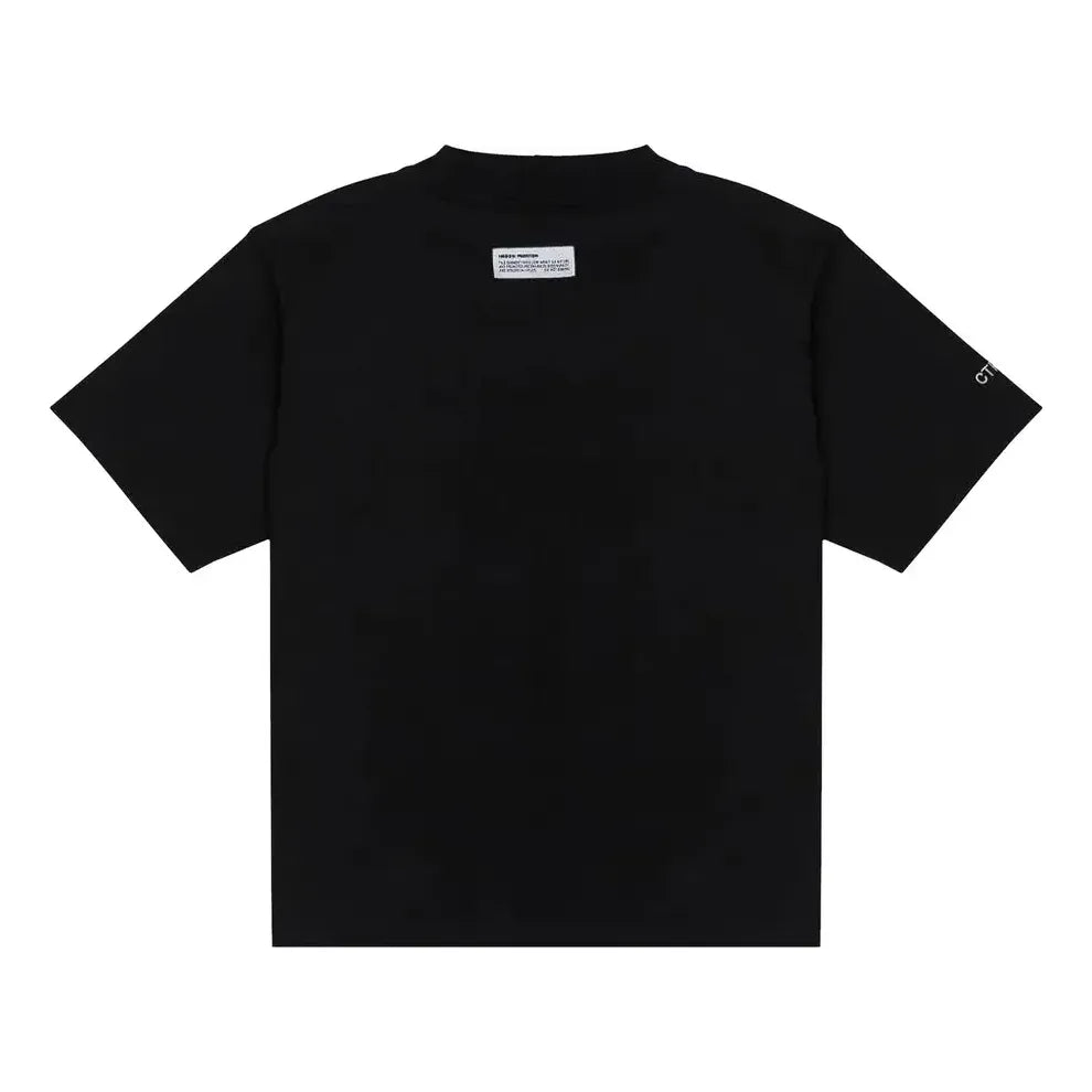 HERON PRESTON FW21 CTNMB Turtleneck T-shirt 'Black White' HMAA021F21JER0021001