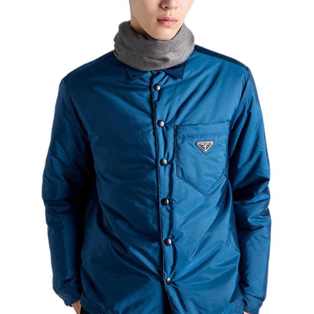 PRADA Shirts Men Blue