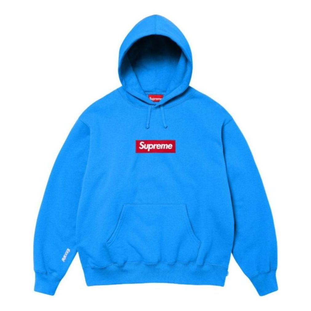 Supreme FW25 Box Logo Hoodie 'Blue' SUP-FW25-094-BLU