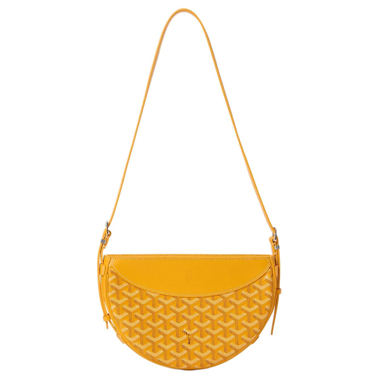 GOYARD Canvas With Calfskin Swift Bag Shoulder Bags Unisex Yellow