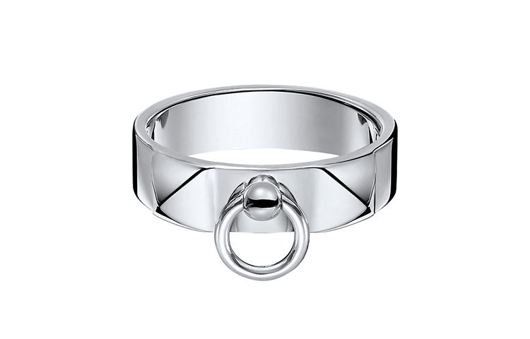 HERMES 925 Sterling Silver Rings Women's