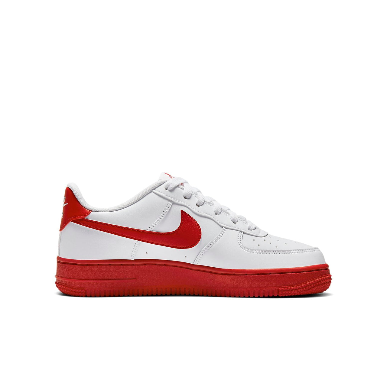 (GS) Nike Air Force 1 'White Red Sole' CV7663-102