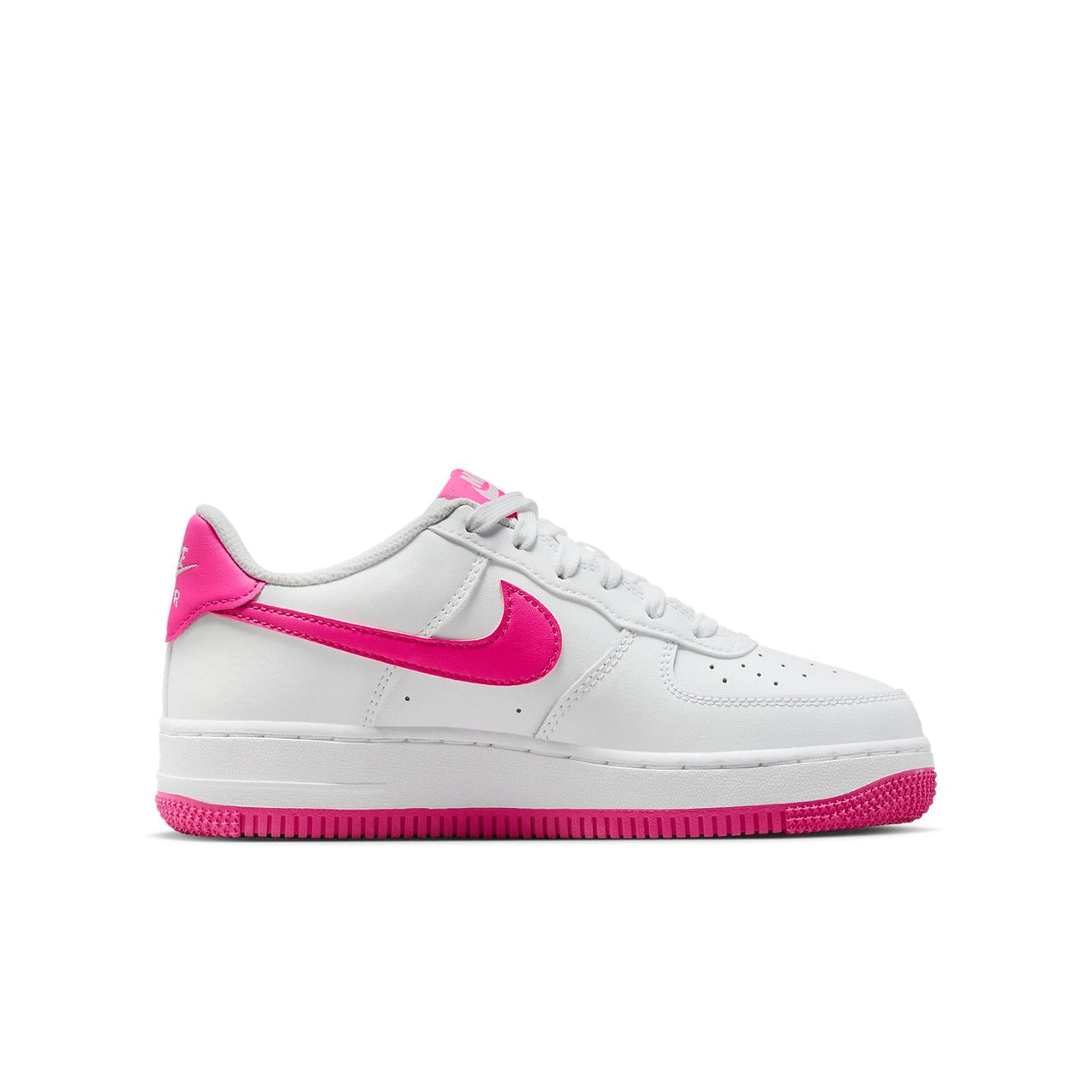 (GS) Nike Air Force 1 'White Laser Fuchsia' FV5948-102
