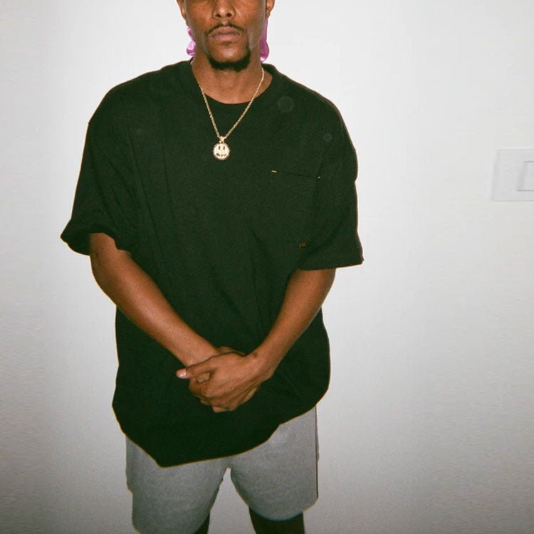 Drew House Basic Pocket T-shirt 'Black' DR-SS21-6