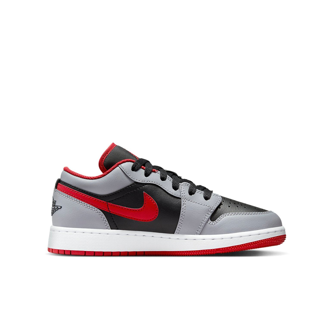 (GS) Air Jordan 1 'Cement Grey White Fire Red' 553560-060